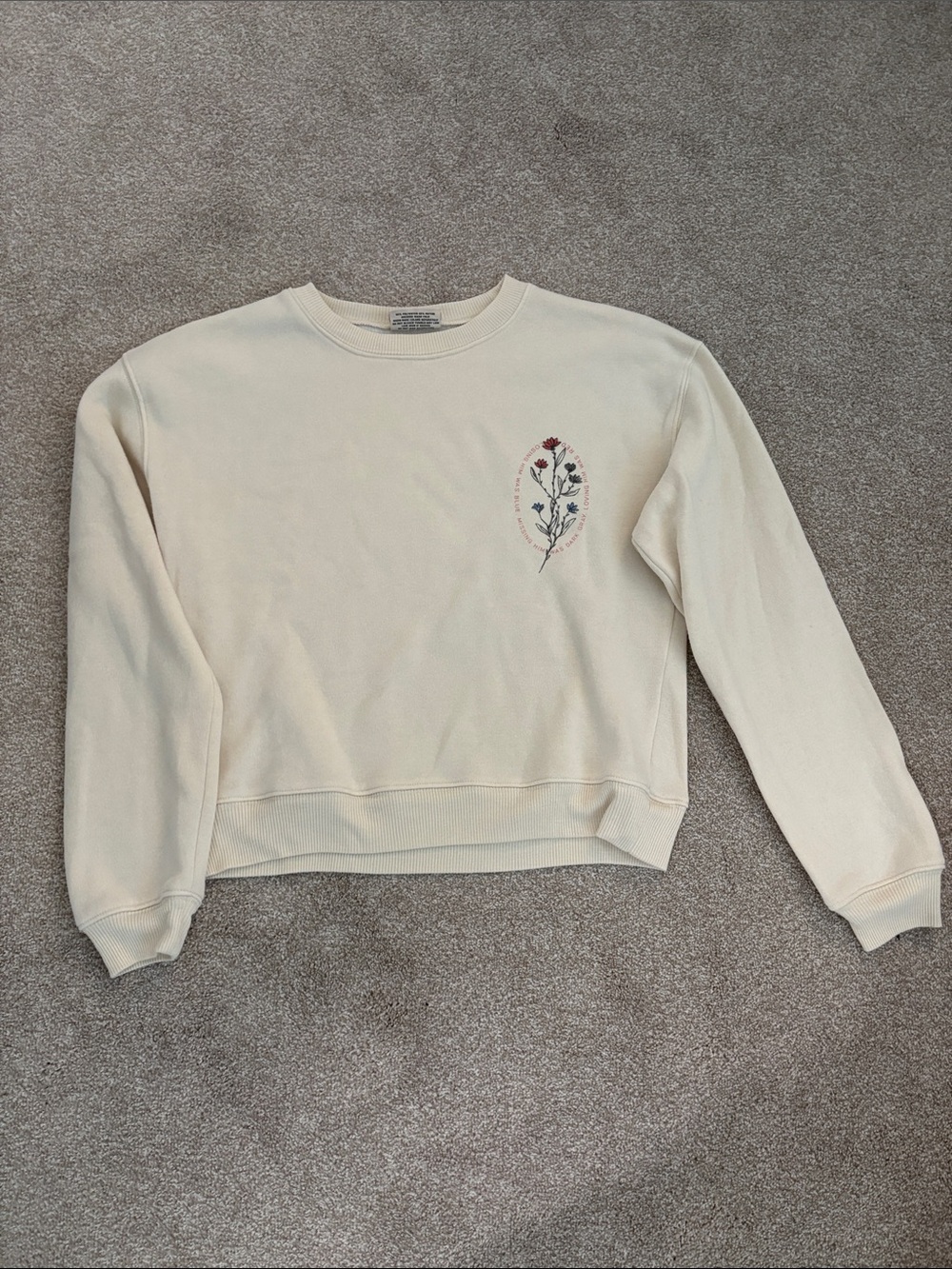 Taylor Swift Loving Him Was Red Crewneck Sweatshirt Limited Edition Official